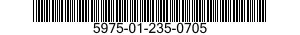 5975-01-235-0705 RING,ELECTRICAL BONDING 5975012350705 012350705