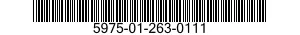 5975-01-263-0111  5975012630111 012630111