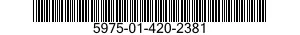 5975-01-420-2381 SLEEVE,MARKER,CABLE 5975014202381 014202381