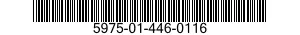 5975-01-446-0116 HANGER,CABLE 5975014460116 014460116