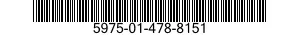 5975-01-478-8151 MOUNTING BASE,ELECTRICAL EQUIPMENT 5975014788151 014788151