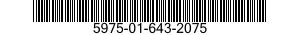5975-01-643-2075 PROTECTOR,ELECTRICAL CABLE 5975016432075 016432075