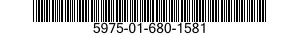 5975-01-680-1581 HANGER,CABLE 5975016801581 016801581