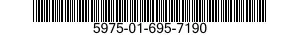 5975-01-695-7190 STRAP,TIE DOWN,ELECTRICAL COMPONENTS 5975016957190 016957190