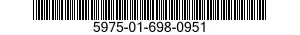 5975-01-698-0951 SLEEVE,MARKER,CABLE 5975016980951 016980951