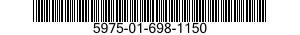 5975-01-698-1150 SLEEVE,MARKER,CABLE 5975016981150 016981150
