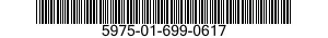 5975-01-699-0617 PROTECTOR,ELECTRICAL CABLE 5975016990617 016990617