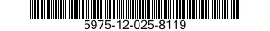 5975-12-025-8119  5975120258119 120258119
