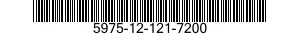 5975-12-121-7200 CABLE NIPPLE,ELECTRICAL 5975121217200 121217200