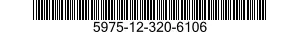 5975-12-320-6106 HALTER, KABEL, ELEK 5975123206106 123206106