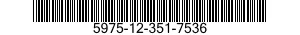 5975-12-351-7536 HALTER, KABEL, ELEK 5975123517536 123517536