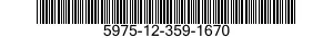 5975-12-359-1670 HANGER,CABLE 5975123591670 123591670
