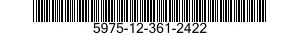 5975-12-361-2422 HANGER,CABLE 5975123612422 123612422