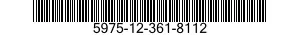 5975-12-361-8112 HANGER,CABLE 5975123618112 123618112