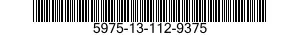 5975-13-112-9375 SLEEVE,MARKER,CABLE 5975131129375 131129375
