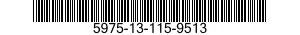 5975-13-115-9513 SLEEVE,MARKER,CABLE 5975131159513 131159513