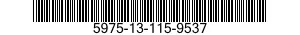 5975-13-115-9537 SLEEVE,MARKER,CABLE 5975131159537 131159537