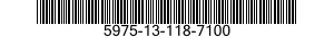 5975-13-118-7100 SLEEVE,MARKER,CABLE 5975131187100 131187100