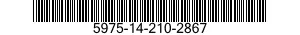 5975-14-210-2867 INSULATION SLEEVING,ELECTRICAL 5975142102867 142102867