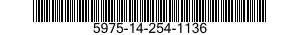 5975-14-254-1136 SLEEVE,MARKER,CABLE 5975142541136 142541136