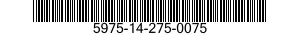 5975-14-275-0075  5975142750075 142750075
