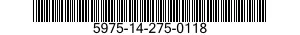 5975-14-275-0118  5975142750118 142750118
