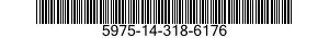 5975-14-318-6176 BUSHING,STRAIN RELIEF,CABLE 5975143186176 143186176