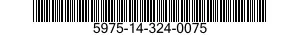 5975-14-324-0075 PUSH BUTTON 5975143240075 143240075