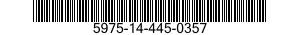 5975-14-445-0357 SLEEVE,MARKER,CABLE 5975144450357 144450357