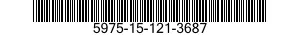 5975-15-121-3687 STRAP,TIE DOWN,ELECTRICAL COMPONENTS 5975151213687 151213687