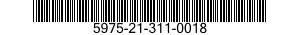 5975-21-311-0018  5975213110018 213110018
