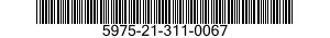 5975-21-311-0067  5975213110067 213110067