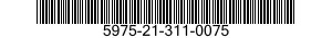 5975-21-311-0075  5975213110075 213110075