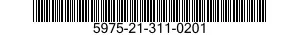 5975-21-311-0201  5975213110201 213110201