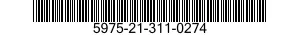 5975-21-311-0274  5975213110274 213110274