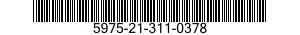 5975-21-311-0378  5975213110378 213110378