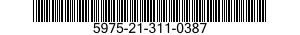 5975-21-311-0387  5975213110387 213110387