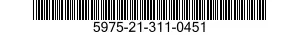 5975-21-311-0451 STUFFING TUBE 5975213110451 213110451