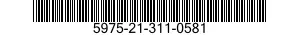 5975-21-311-0581  5975213110581 213110581