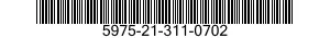 5975-21-311-0702 FERRULE,ELECTRICAL CONDUCTOR 5975213110702 213110702