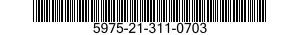 5975-21-311-0703 FERRULE,ELECTRICAL CONDUCTOR 5975213110703 213110703