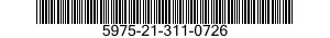 5975-21-311-0726  5975213110726 213110726
