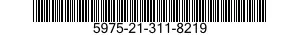 5975-21-311-8219 CABLE NIPPLE,ELECTRICAL 5975213118219 213118219