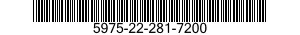 5975-22-281-7200  5975222817200 222817200