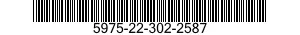 5975-22-302-2587 SLEEVING,TEXTILE,ELECTRICAL 5975223022587 223022587