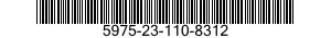 5975-23-110-8312 PLATE,WALL,ELECTRICAL 5975231108312 231108312