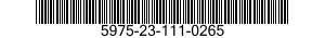 5975-23-111-0265 CABINET,ELECTRICAL EQUIPMENT 5975231110265 231110265