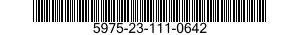 5975-23-111-0642 MOUNTING BASE,ELECTRICAL EQUIPMENT 5975231110642 231110642