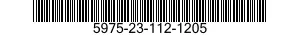 5975-23-112-1205 CABLE NIPPLE, ELEC- 5975231121205 231121205