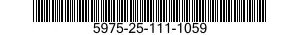 5975-25-111-1059  5975251111059 251111059